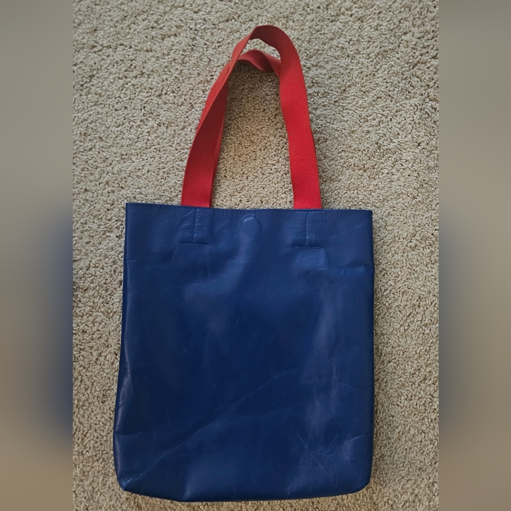 Clare V Leather Carryall Tote Bag